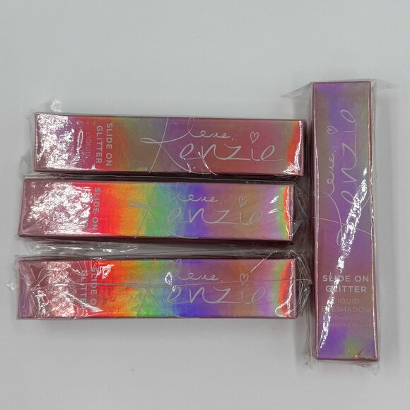 Lot of 4 Love Kenzie Beauty Slide On Glitter Liquid Eyeshadow Nebula - Picture 1 of 1